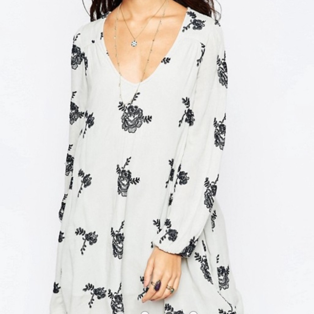 Free people Emma embroidered dress